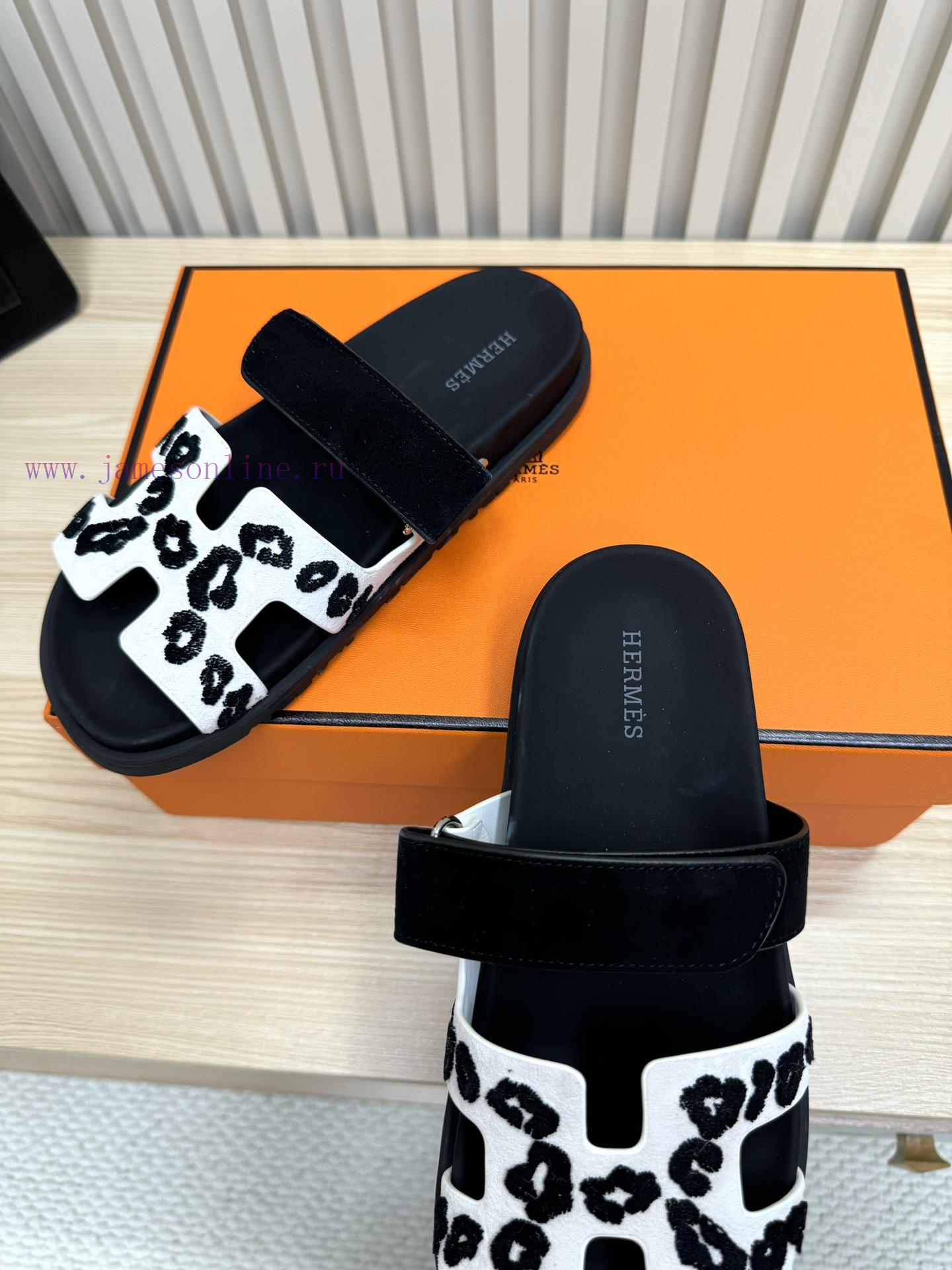 Couple's Second Uncle Panther Leopard Pattern New Color Toe ClipFloating Line 3D TechnologyHerm mk8w6u6g - Image 15