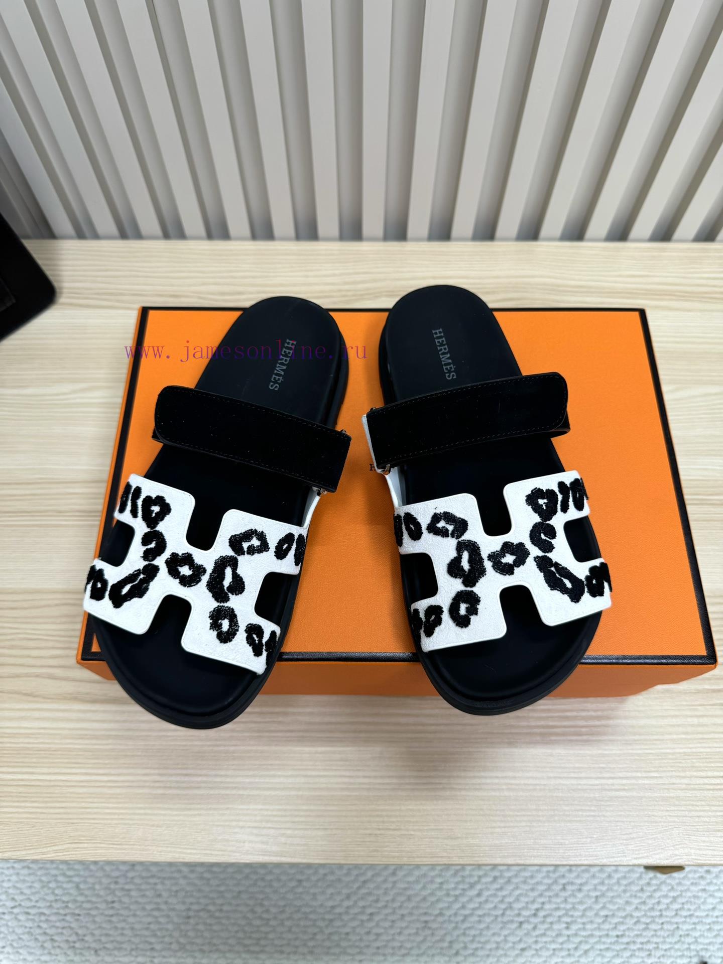 Couple's Second Uncle Panther Leopard Pattern New Color Toe ClipFloating Line 3D TechnologyHerm mk8w6u6g - Image 16