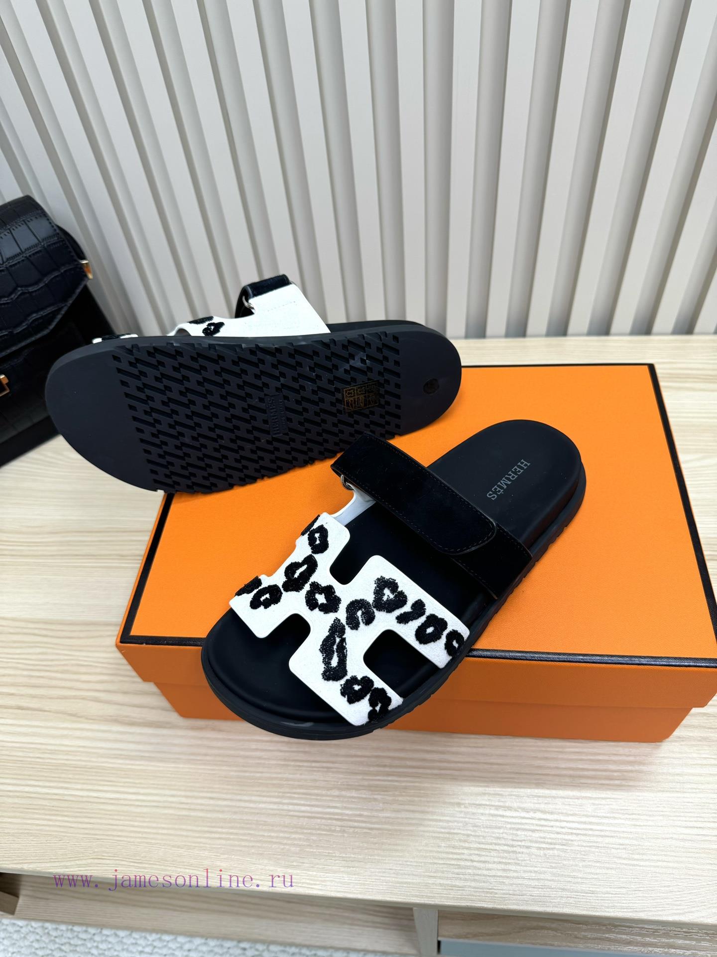 Couple's Second Uncle Panther Leopard Pattern New Color Toe ClipFloating Line 3D TechnologyHerm mk8w6u6g - Image 19