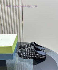Shining Diamond Thick Bottom Comfortable Mani MARNI Slippers Series Thick Bottom SandalsMani Fa ug82lnz2