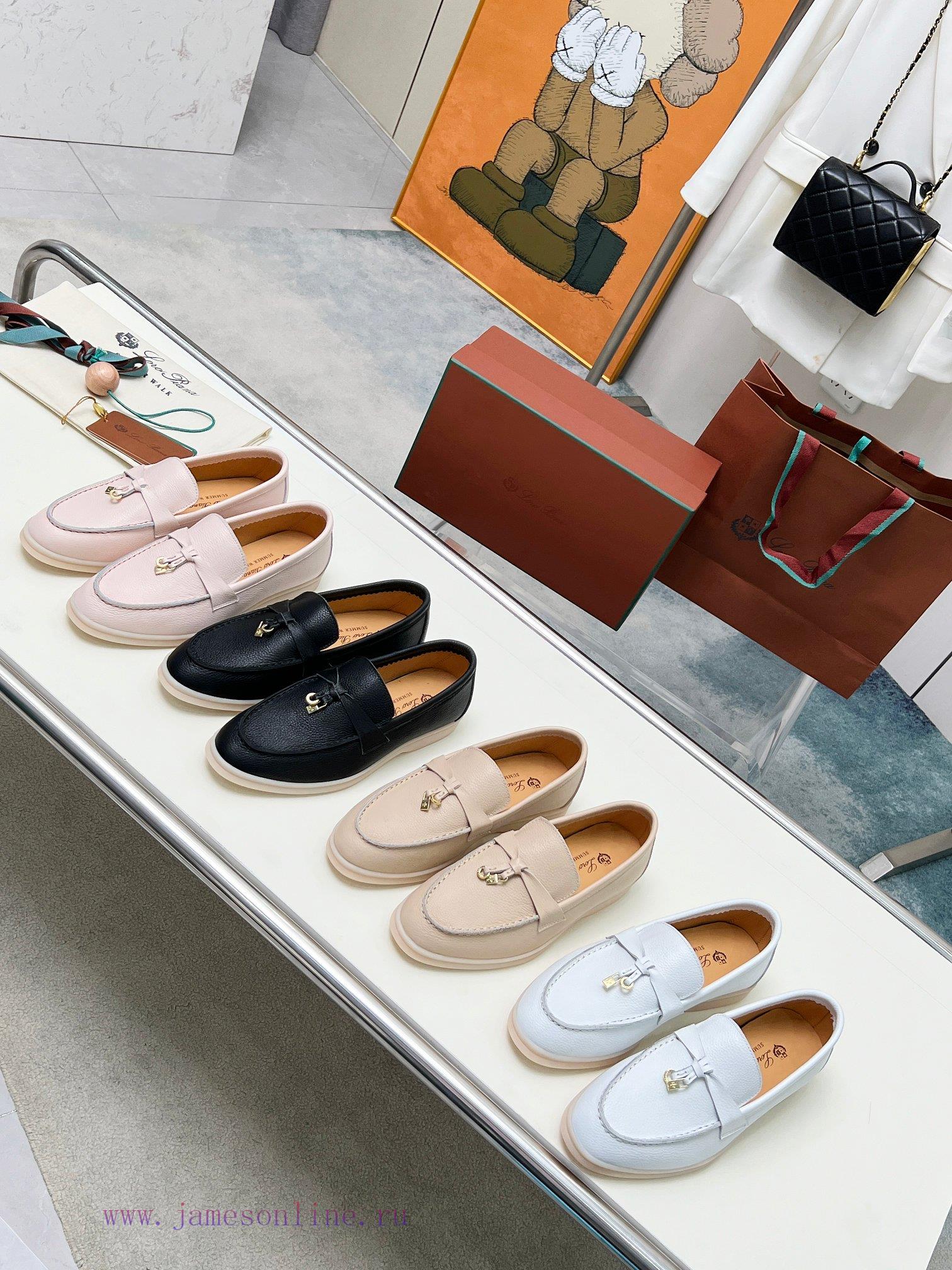 🧚 ️. Loro Piana * Top Authentic Four Seasons Classic Le Fu Shoes Purchase Original 11 Replicas 0tohn33d