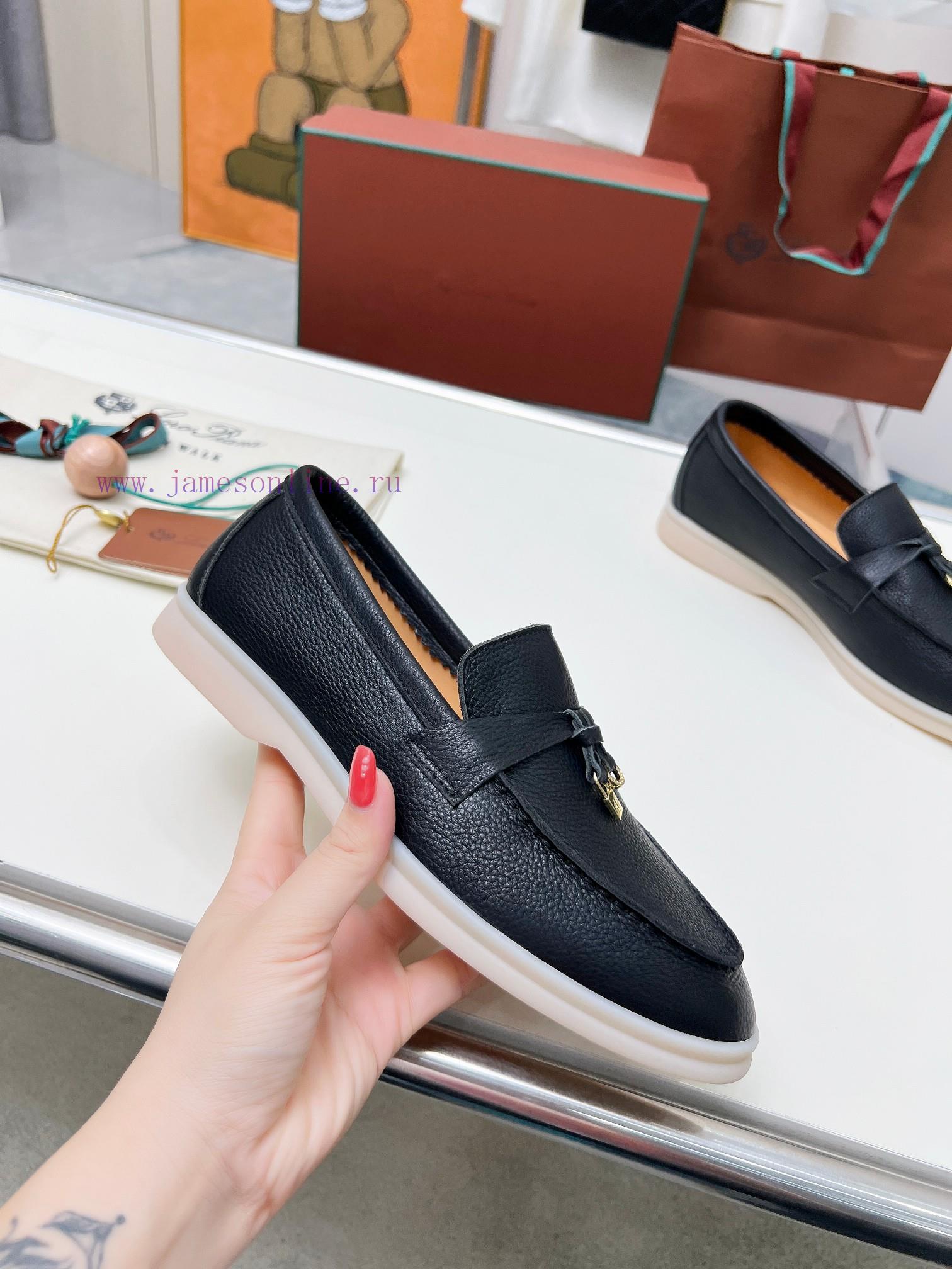 🧚 ️. Loro Piana * Top Authentic Four Seasons Classic Le Fu Shoes Purchase Original 11 Replicas 0tohn33d - Image 3