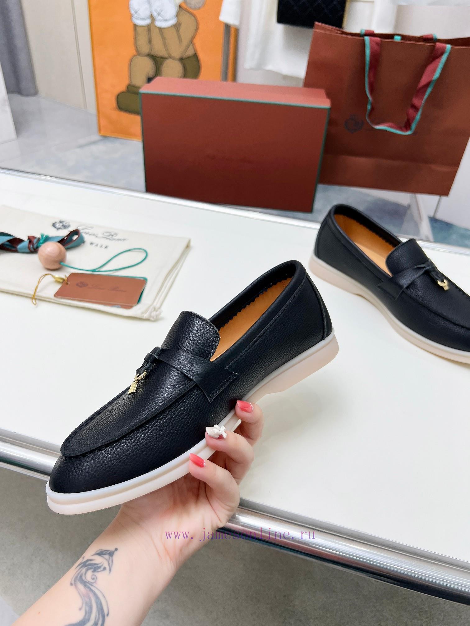 🧚 ️. Loro Piana * Top Authentic Four Seasons Classic Le Fu Shoes Purchase Original 11 Replicas 0tohn33d - Image 4