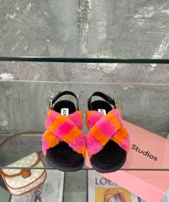 Acne Autumn And Winter Sandals Paired With Socks Are So Cute That They Are Both Fashionable And 0rnibell