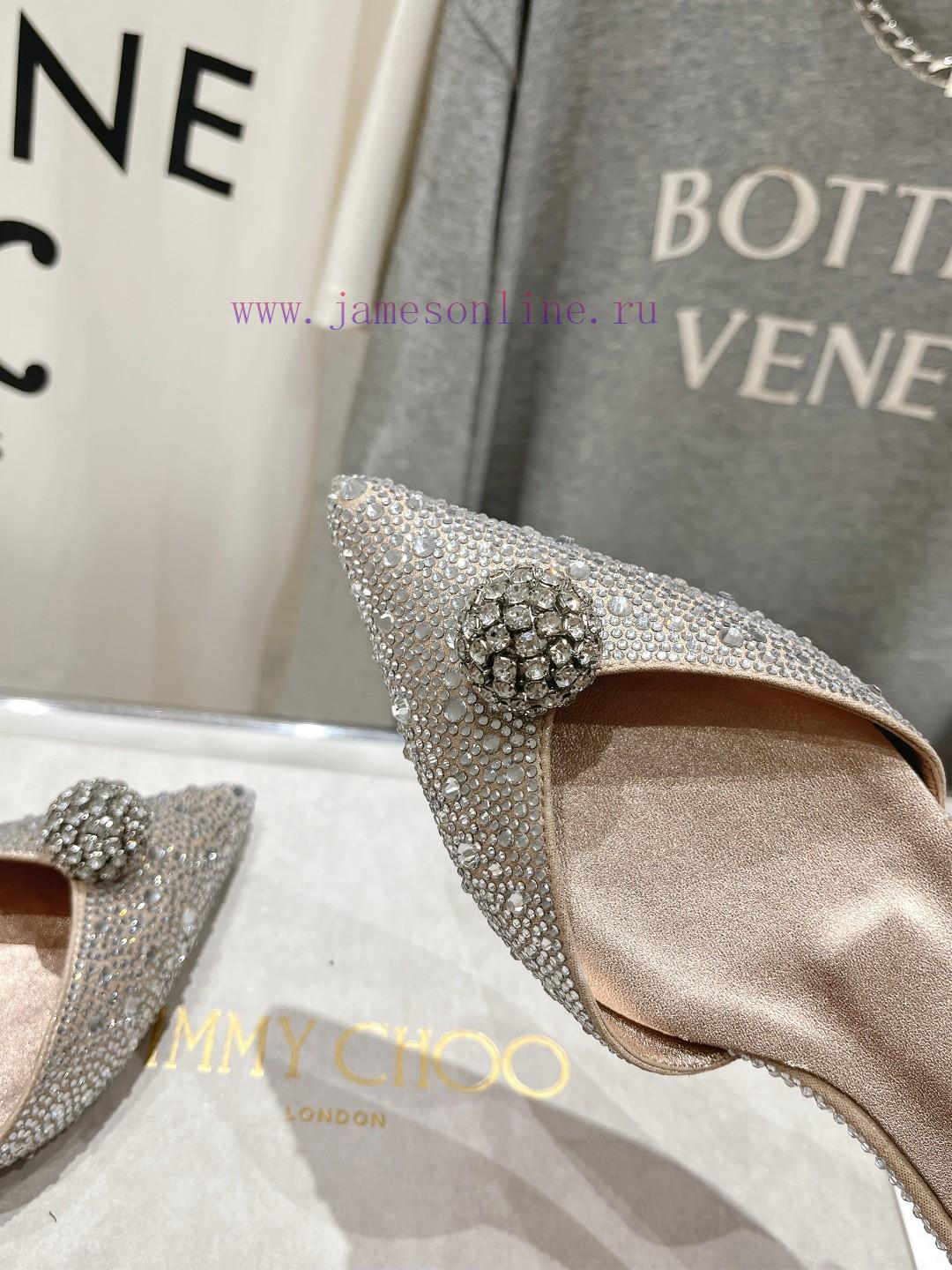 Jimmy CHO Hollow JC/Jimmy Zhou 2024 Summer New Style Simple Pointed Flat Shoes Single ShoesOrig 3jy0l3k9 - Image 17