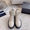 Chanel's New Thick Soled Diamond Grid Short Boots Are A Classic Versatile Series With A Large C 9bh00cqc