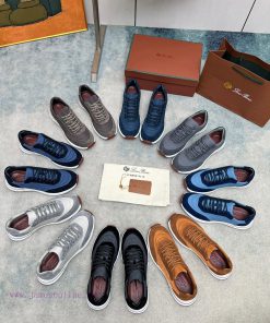 🧚 Loro Piana * Top Authentic Men's Jogging Shoes Brand New Upgrade Purchase Original 11 CopiesF 0jay7l3x