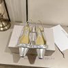 Jimmy Choo 2024 Spring/Autumn ADALEE Bow Leaky Heel Sandals Sling Back Strap Design Fashionable qym32b6b
