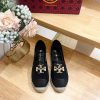 Tory Burch's New Mesh Fishing Shoes Feature Iconic Sculptural Brass TLogo Pairs Presenting The etztoohl