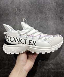 Top Of The Line Moncler Trailgrip Round Toe Lace Up Anti Slip Low Top White And Black ️ The Sho sewv0umd