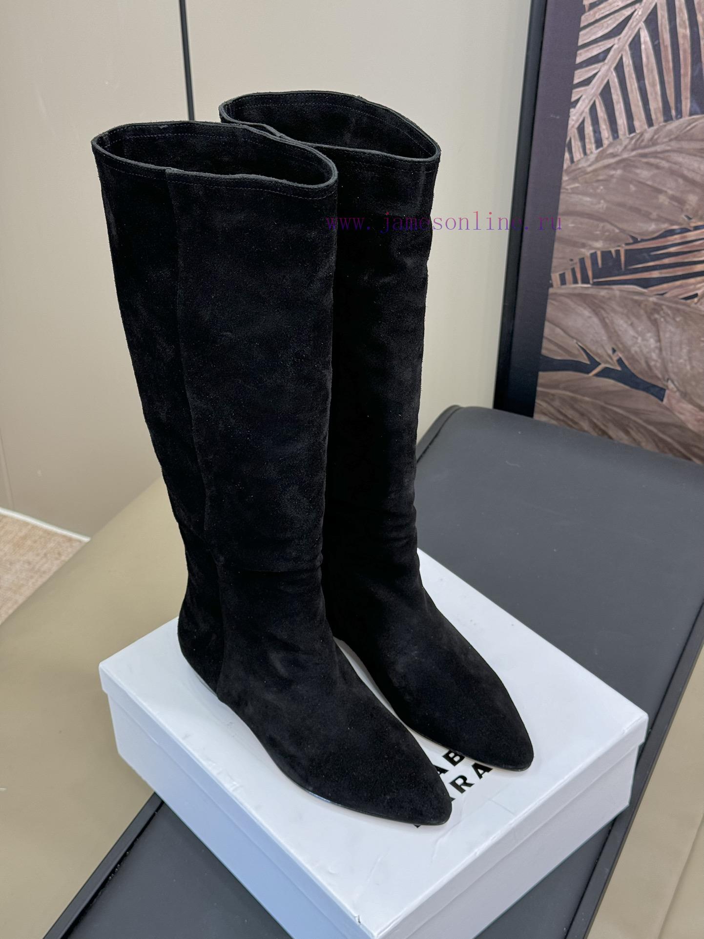 IsabelMarant 24fw New Arrival~IM 24 Autumn/Winter High Boots New ProductSlant Mouth Design With m8lpccyw - Image 3