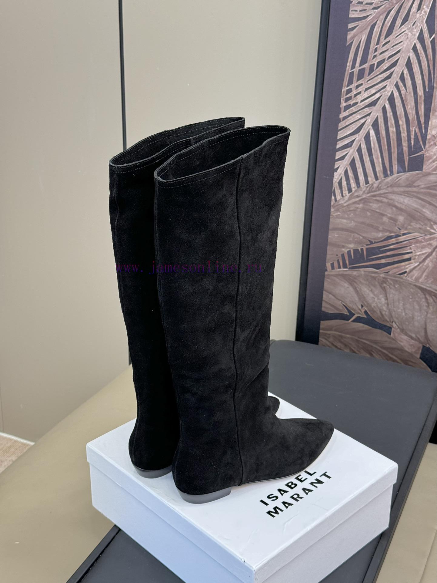 IsabelMarant 24fw New Arrival~IM 24 Autumn/Winter High Boots New ProductSlant Mouth Design With m8lpccyw - Image 10
