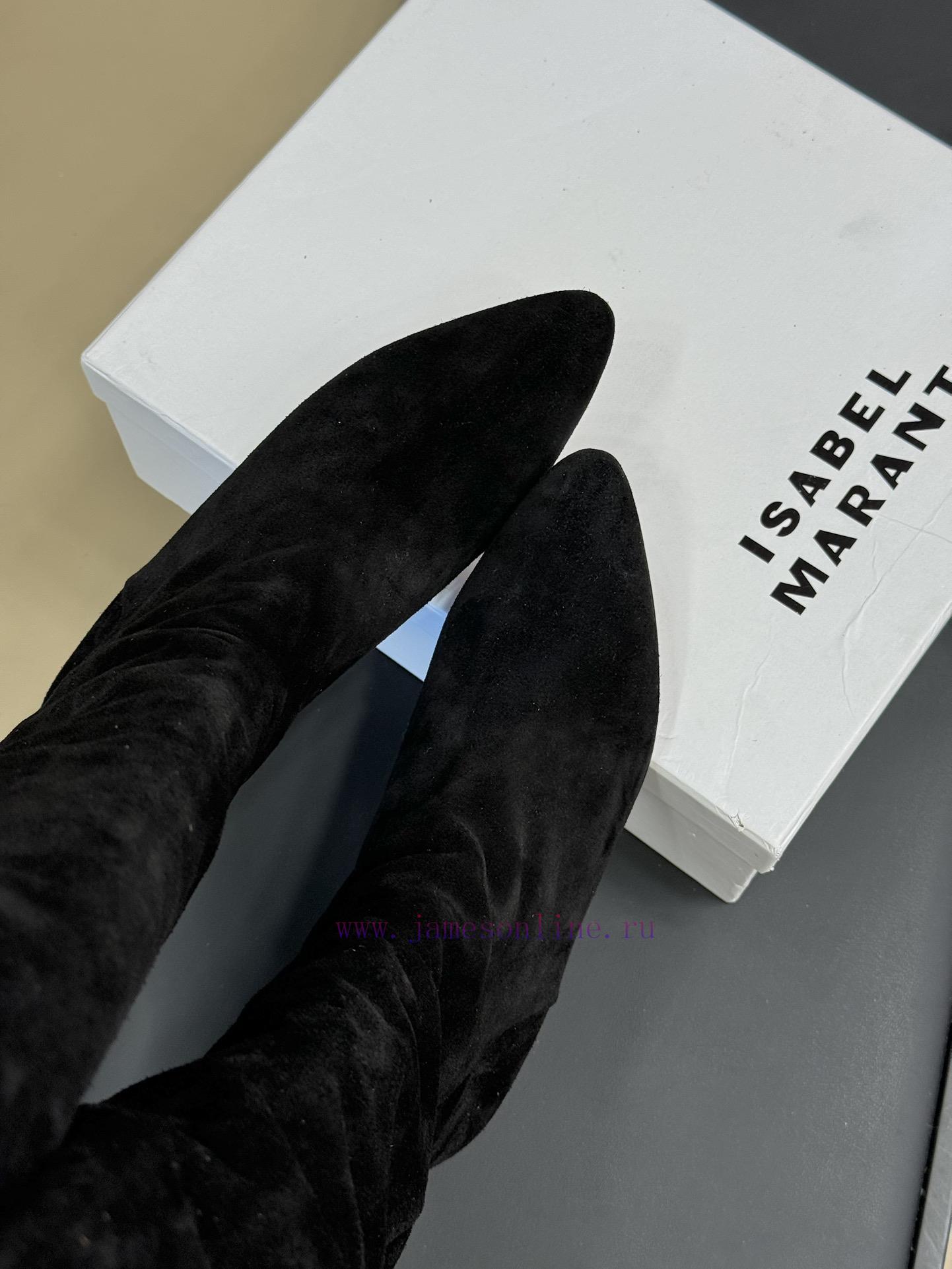 IsabelMarant 24fw New Arrival~IM 24 Autumn/Winter High Boots New ProductSlant Mouth Design With m8lpccyw - Image 17