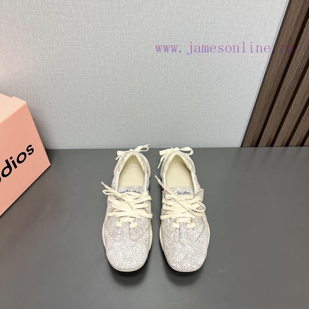 Top Spot Order SchedulingAcne Studios 24 Vs Wasteland Ballet Flat ShoesLace Up Ballet FlatsShoe ccf76hyz