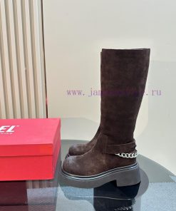 Top Short And Long 550Diesel Round Toe Side Zipper Long And Short BootsSuper Slimming On The Up kjp52ri3