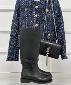 Ann's Classic Autumn And Winter Belt Knight BootsA Bone Shaping Boot Specialized In Treating Le logdu795