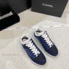 𝐂𝐇𝐀𝐍𝐄𝐋 Chanel's Latest German Training Flat White Shoes Sports Shoes Silk Leather Full-color 🥂T bxvr203c