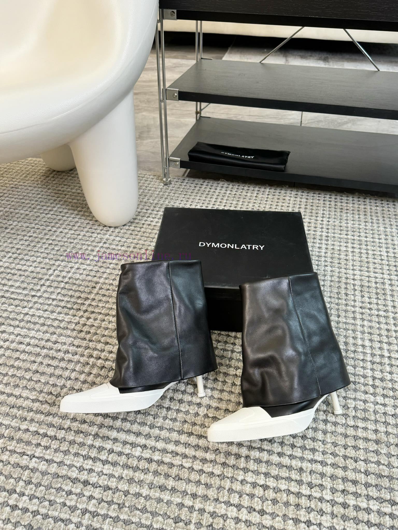 Short BootsDYMONLATRY Niche Designer's New Pointed Short BootsHeight Increase Within 3cm Easy E 4iit3m41 - Image 6