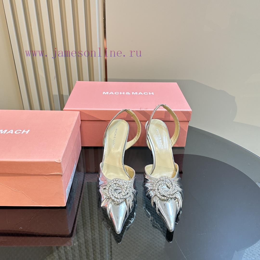 Mach&Mach Rhinestone Decorative Pointed High-heeled Hollow SandalsBeautiful Princess Shoes Whic qhrcrk6r - Image 3