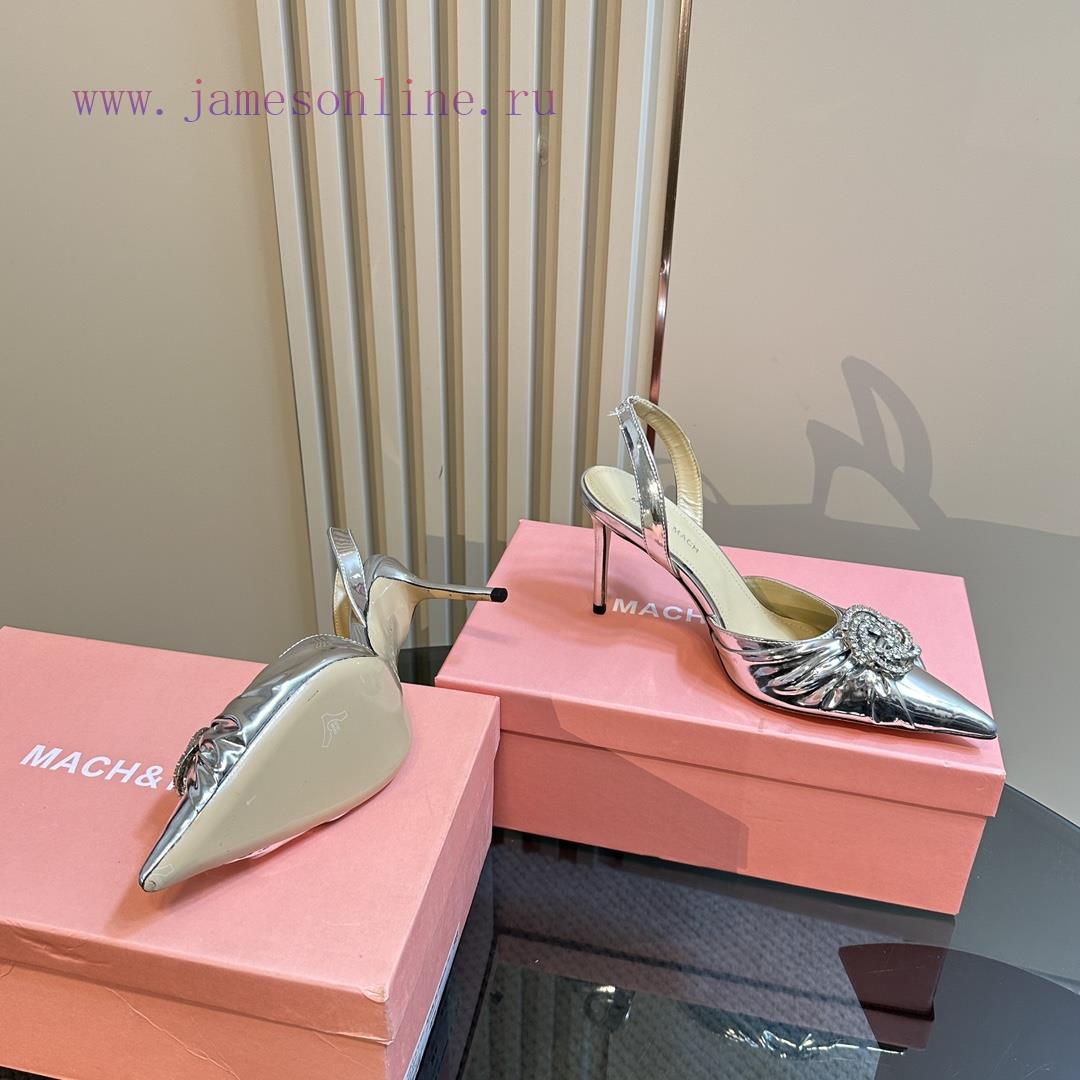 Mach&Mach Rhinestone Decorative Pointed High-heeled Hollow SandalsBeautiful Princess Shoes Whic qhrcrk6r - Image 5