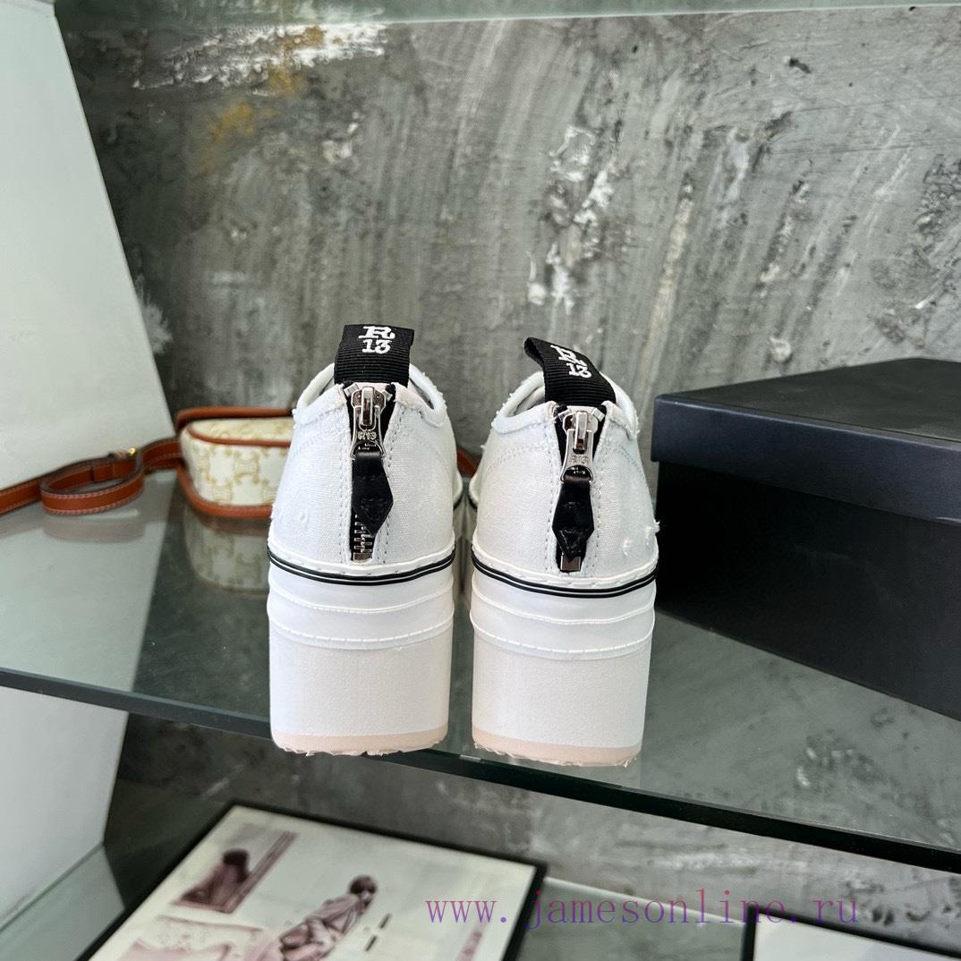 R13 Low Binding Canvas Shoes8300 Yuan Buy Version Explosive Development Height Increased By 8 C rla27r3r - Image 9