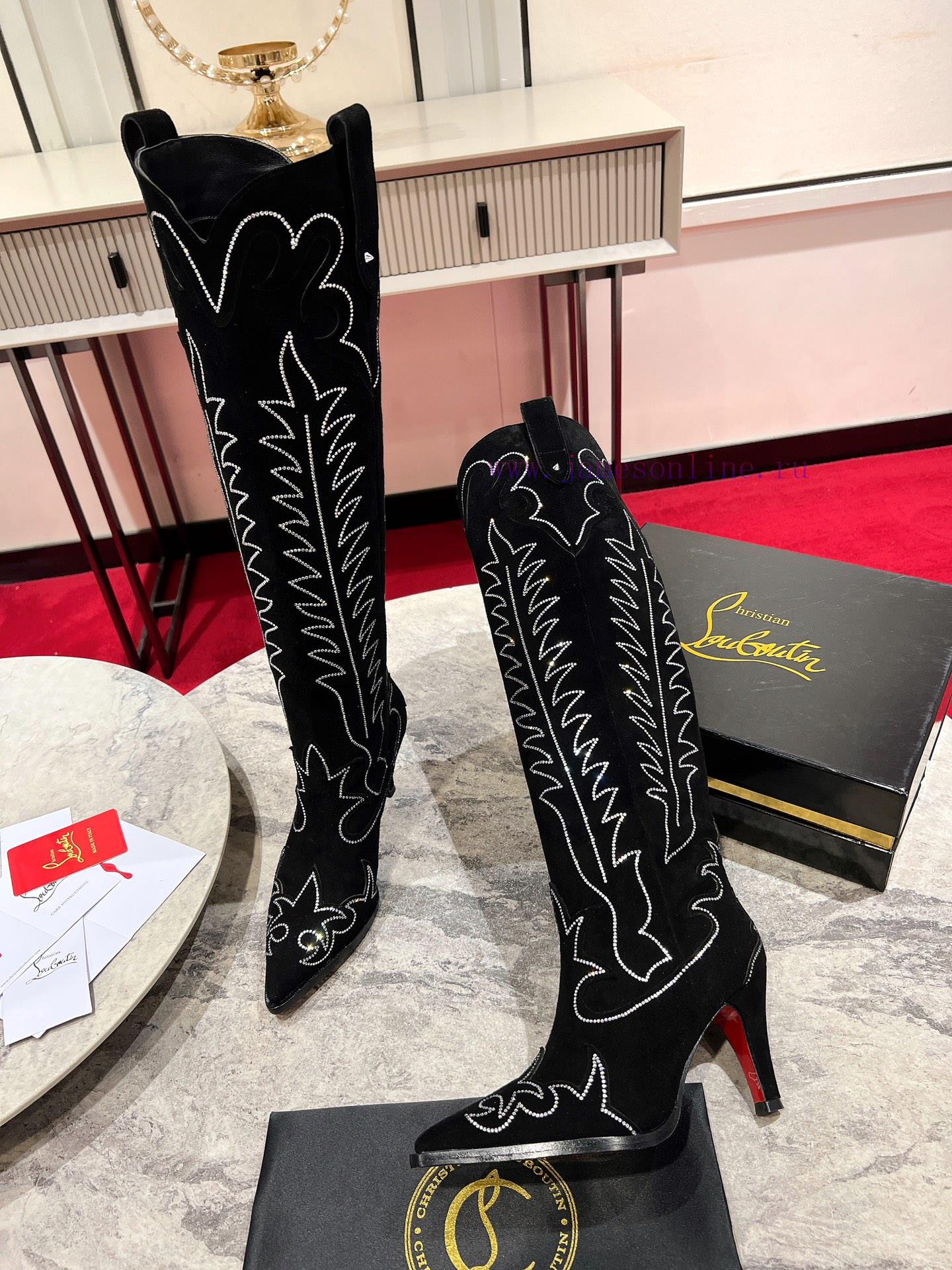 Long Term 780Short Version 68024Aw Fashion Show Classic Long Boots Star Style Santi A Botta Str yq6c3of9 - Image 2
