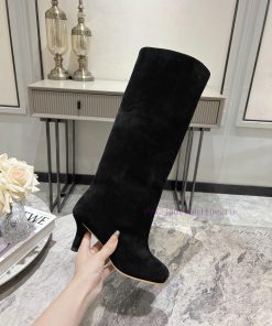 Top TierMM6 24 Early Autumn New High Boots I Really Love ThemCan Suede Boots Really Not Look To ny0d7x0s