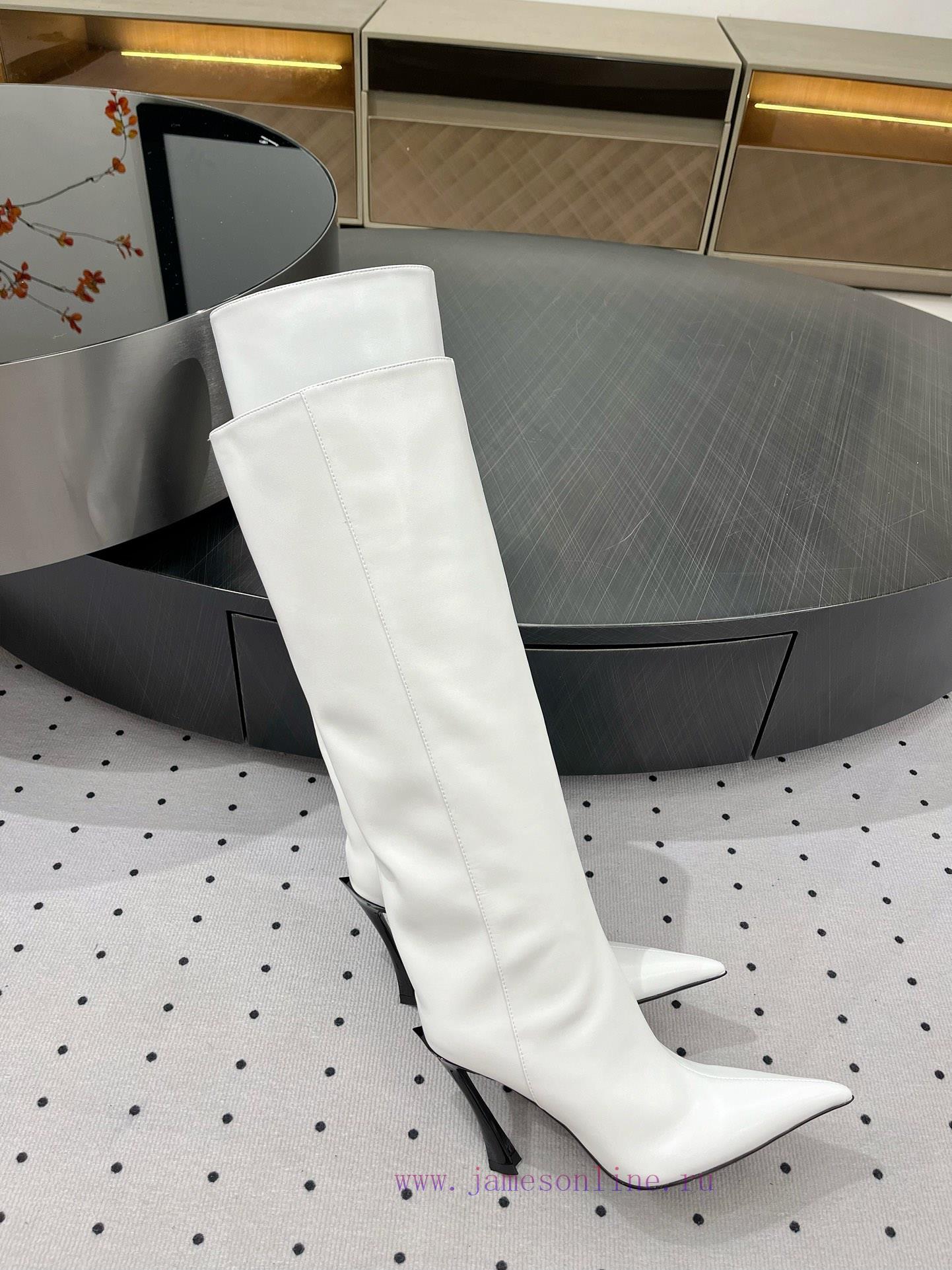 𝑴𝑼𝑮𝑳𝑬𝑹𝟐𝟒𝑭𝑾 Personalized And Advanced DesignFabric CowhideInner SheepskinLeather SoleElegant Sty 2r5vpivp - Image 4