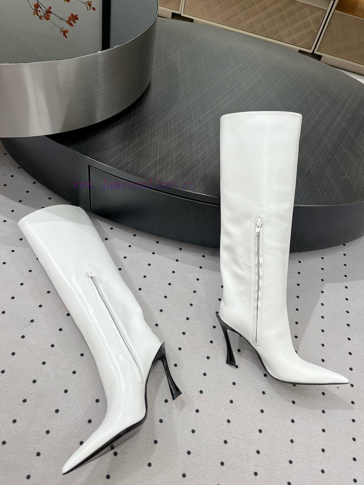 𝑴𝑼𝑮𝑳𝑬𝑹𝟐𝟒𝑭𝑾 Personalized And Advanced DesignFabric CowhideInner SheepskinLeather SoleElegant Sty 2r5vpivp - Image 9