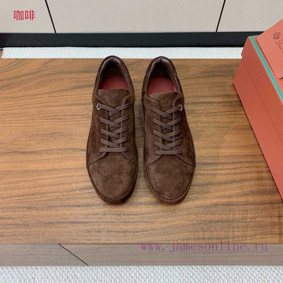 Loro Piana Casual Shoes Italy's Top Cashmere Retro Elegant Low-key Luxury Fashion Practicality t5tfi83n