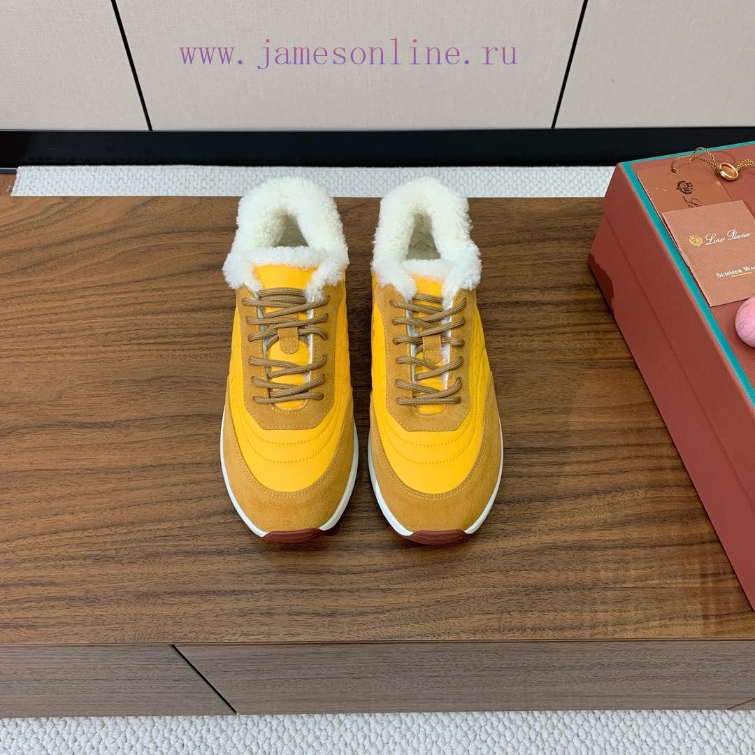 Loro Piana Couple's Casual Sports Wool Shoes Are Simple And Fashionable With A Very Comfortable ci6a0ptg