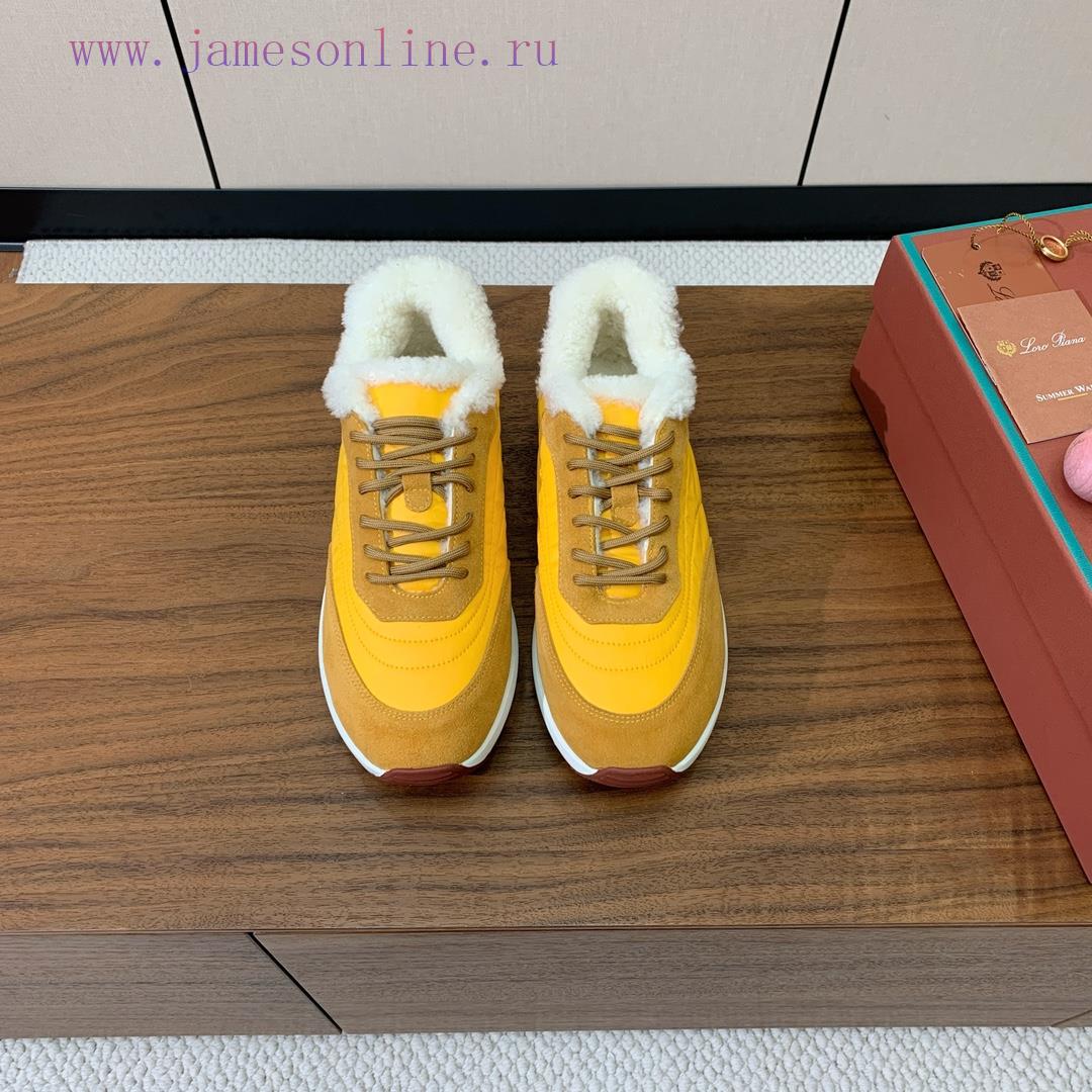 Loro Piana Couple's Casual Sports Wool Shoes Are Simple And Fashionable With A Very Comfortable ci6a0ptg - Image 2