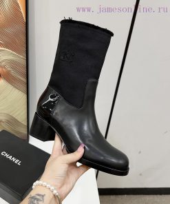 Chanel Chanel 2024b Autumn And Winter Boots A Must-have Item For This Season's Autumn And Winte jpvj4x4r