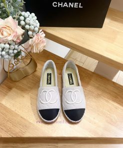 CHANEL Chanel 25ss New Early Spring Double C Color Blocked Suede Calf Leather Fisherman Shoes ️ zxfz45q0