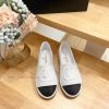 CHANEL Chanel 25ss New Early Spring Double C Color Blocked Cotton Twill Soft Woven Fisherman's bsu8vh5n