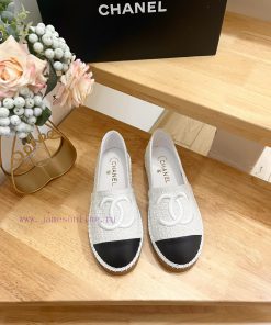 CHANEL Chanel 25ss New Early Spring Double C Color Blocked Cotton Twill Soft Woven Fisherman's bsu8vh5n