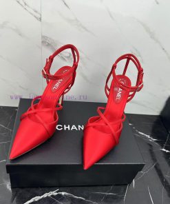 CHANEL24 New Products Pointed High Heels Are Simply Perfect And Easy To HandleReal Silk Exudes ac3cimnx