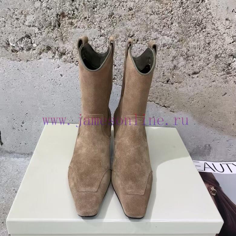 Top Qualityunfolio Fw24 New Arrival~ UNFOLIO 2024 Autumn/Winter New Retro Western Cowboy BootsI we01uwsl - Image 2