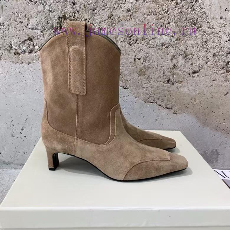 Top Qualityunfolio Fw24 New Arrival~ UNFOLIO 2024 Autumn/Winter New Retro Western Cowboy BootsI we01uwsl - Image 3