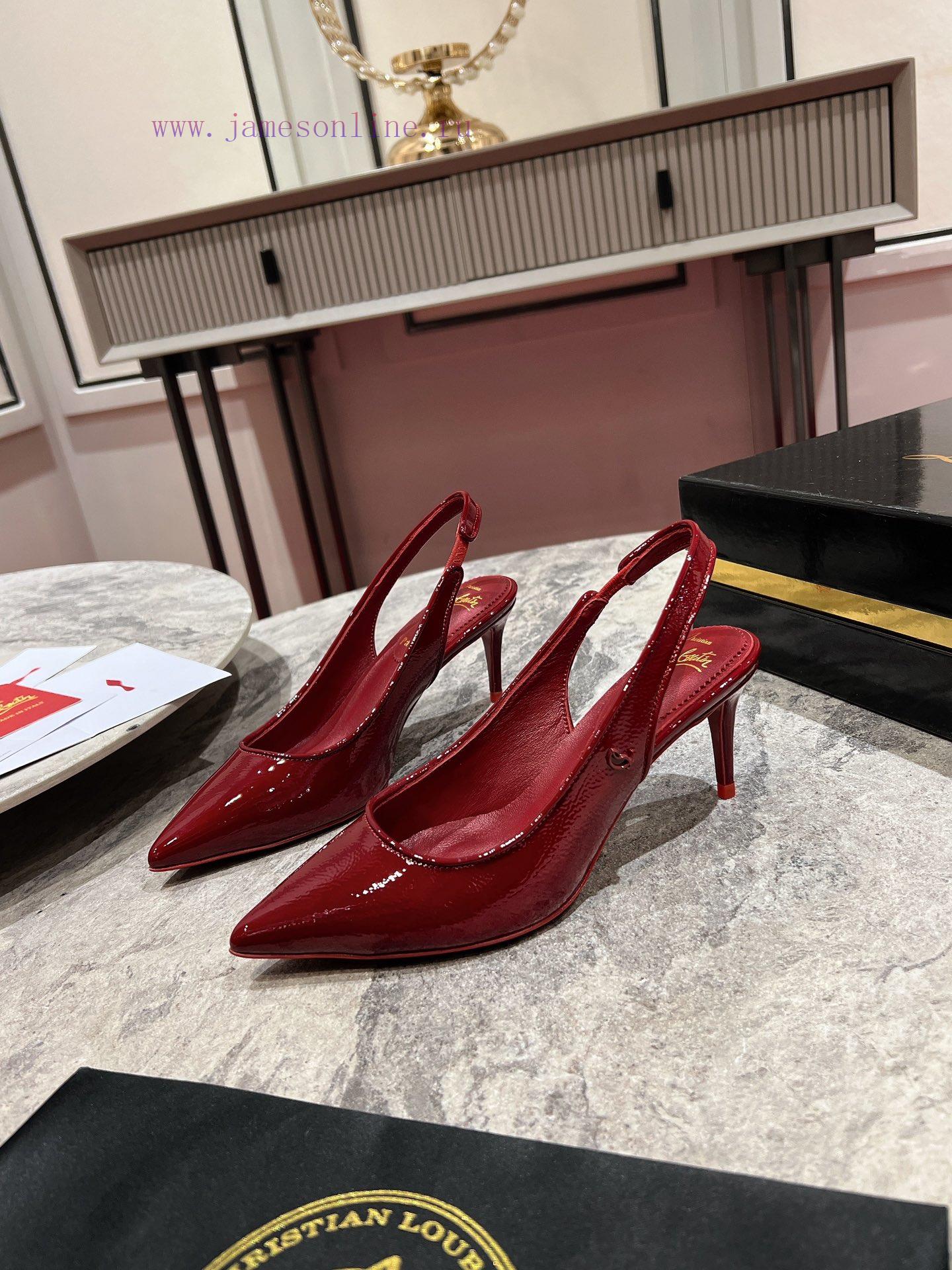 CL Deduction Is Empty. W️This High-heeled Shoe Is Made Of Black Calf Leather And Features A Del 2rtlvgi4 - Image 4