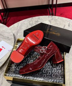 Mary Jane Single Shoes️French Retro Signature Item - Mary Jane Shoes Highlighting UniquenessThe qzpisz60