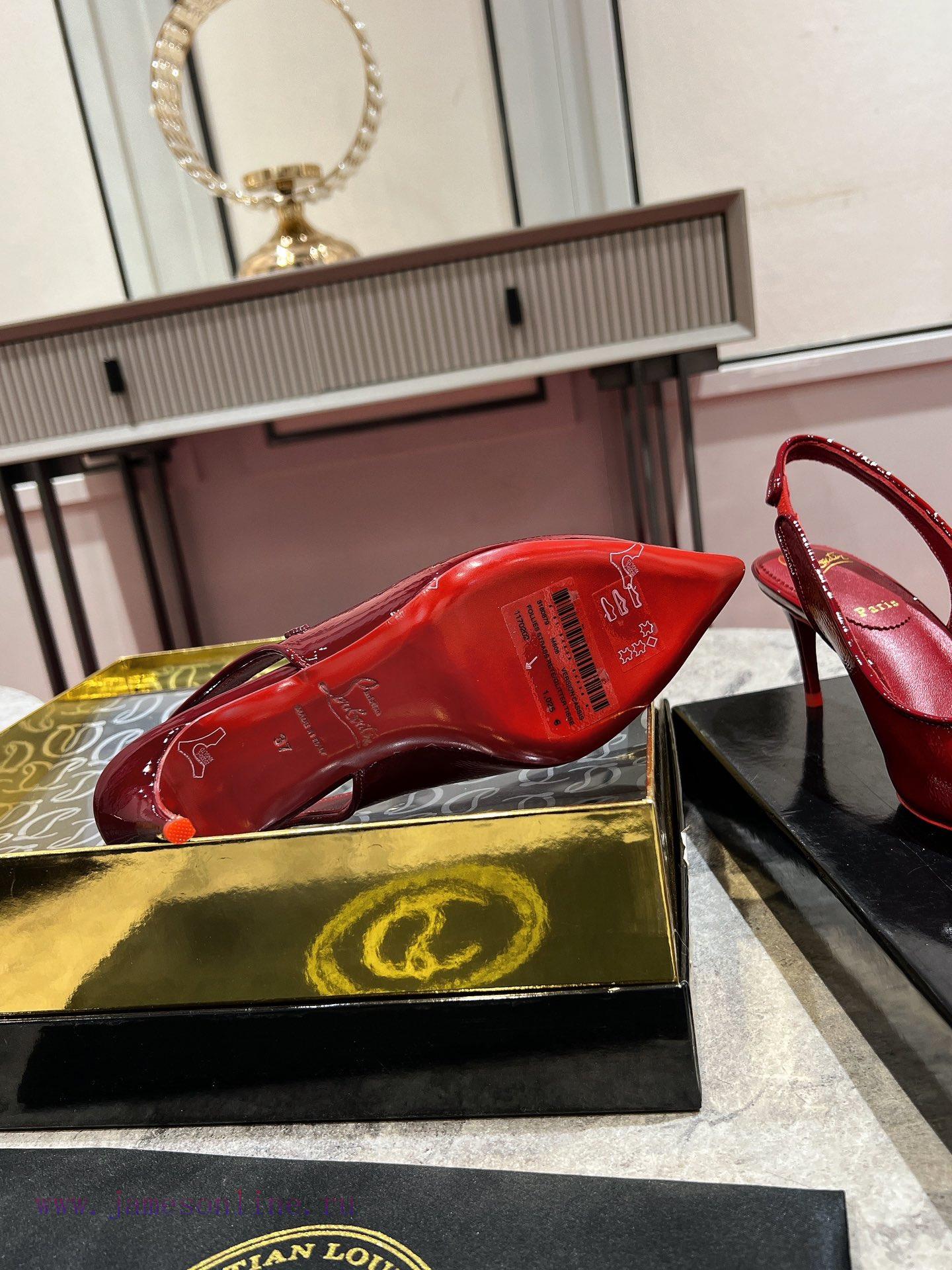 CL Deduction Is Empty. W️This High-heeled Shoe Is Made Of Black Calf Leather And Features A Del 2rtlvgi4 - Image 9