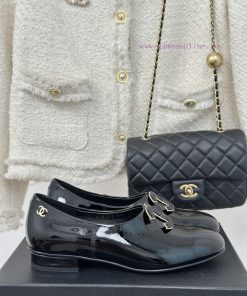 Chanel | Chanel 25C New ProductDouble C LoafersThe Shoe Upper Is Made Of Imported Calf Patent L vxcafazw