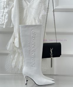 Alexander Wang/Alexander Wang 23S Autumn/WinterNew New York Fashion Week Letter High Heel Boots 3t49ykln