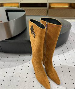 𝒄𝒉𝒓𝒐𝒎𝒆𝒉𝒆𝒂𝒓𝒕𝒆𝟐𝟒𝑭𝑾 New Explosive ModelsFabric Made Of Cow SuedeInner SheepskinLeather SoleElegant qyx0z845