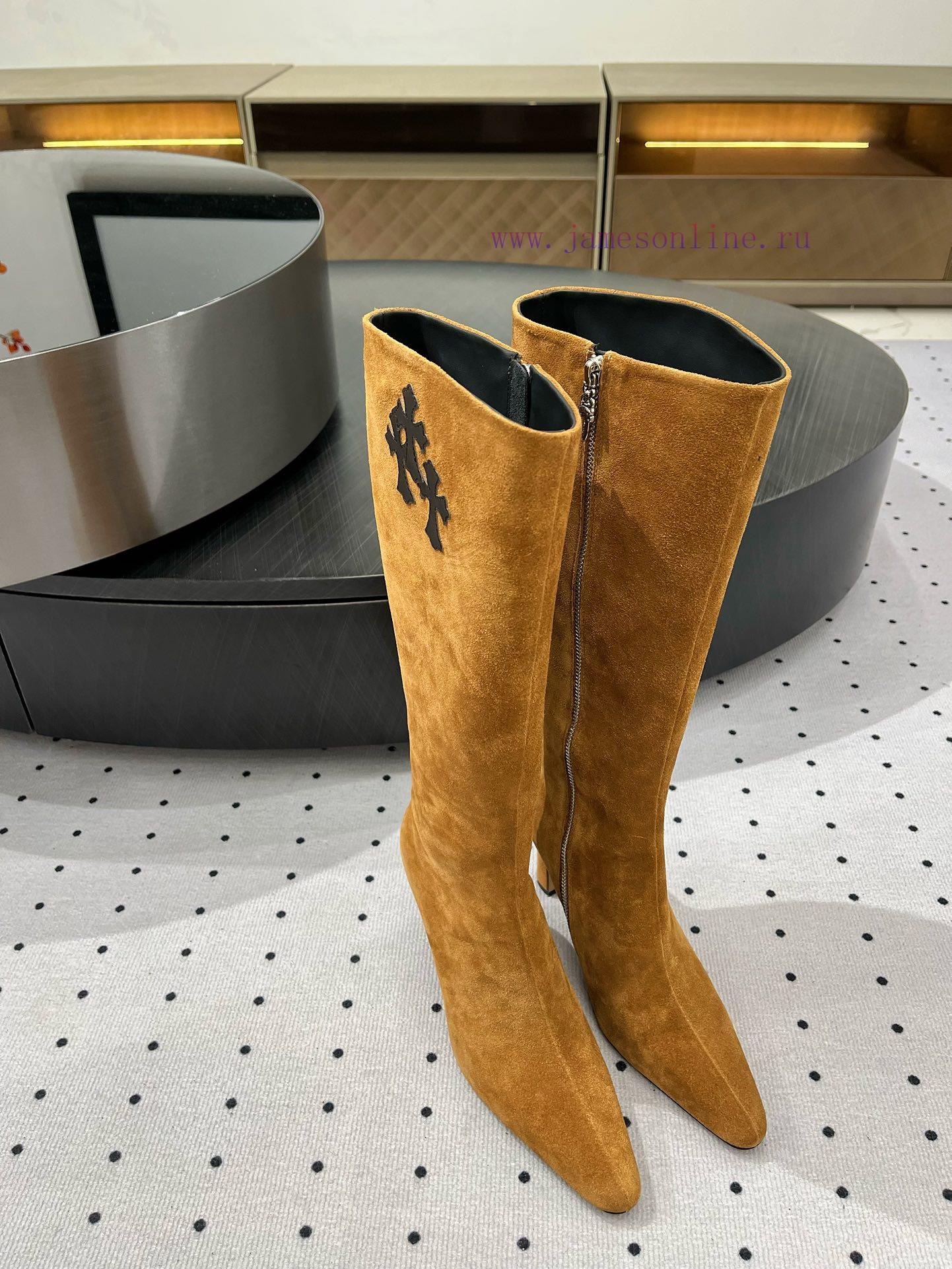 𝒄𝒉𝒓𝒐𝒎𝒆𝒉𝒆𝒂𝒓𝒕𝒆𝟐𝟒𝑭𝑾 New Explosive ModelsFabric Made Of Cow SuedeInner SheepskinLeather SoleElegant qyx0z845 - Image 2