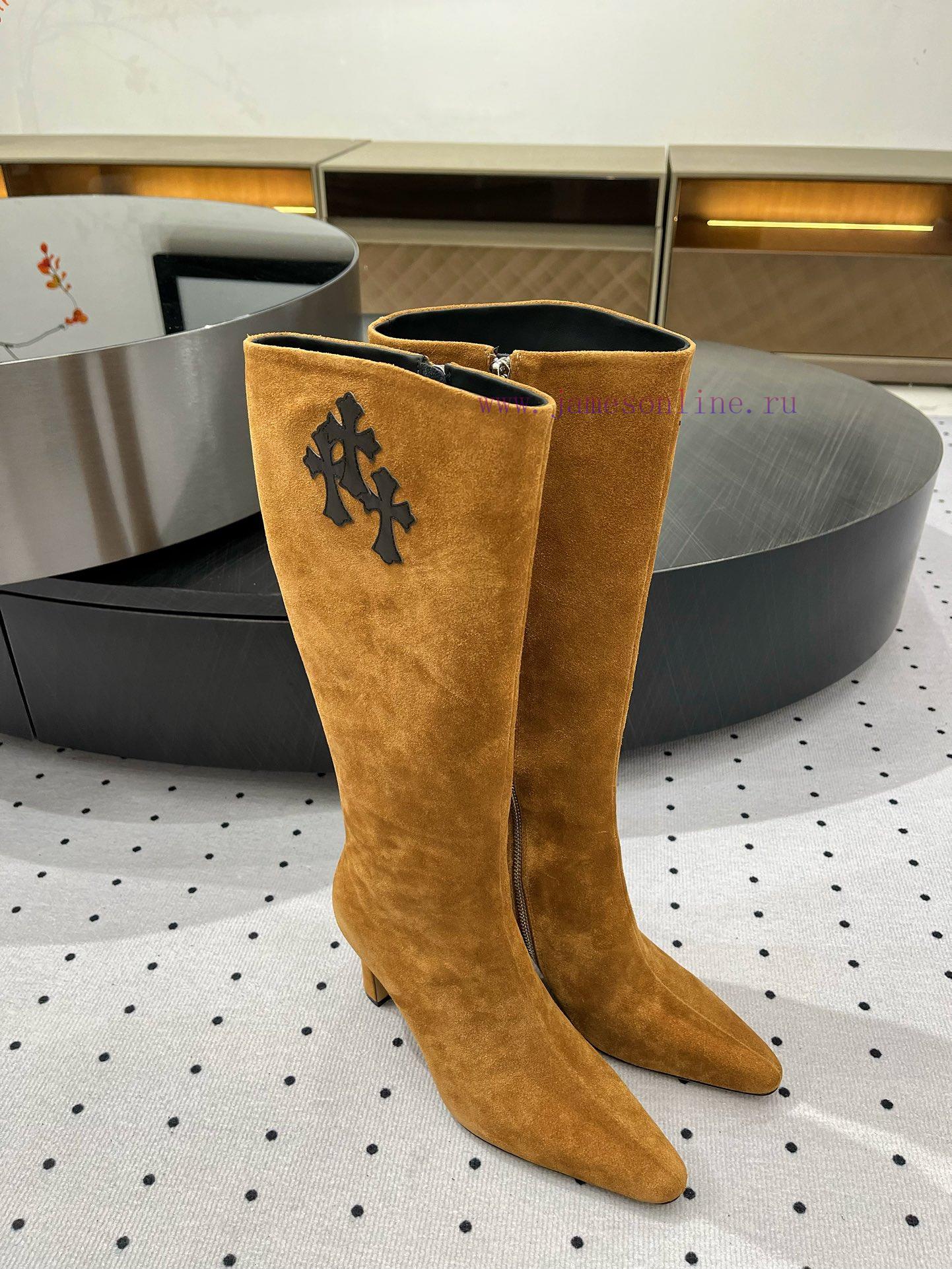 𝒄𝒉𝒓𝒐𝒎𝒆𝒉𝒆𝒂𝒓𝒕𝒆𝟐𝟒𝑭𝑾 New Explosive ModelsFabric Made Of Cow SuedeInner SheepskinLeather SoleElegant qyx0z845 - Image 3
