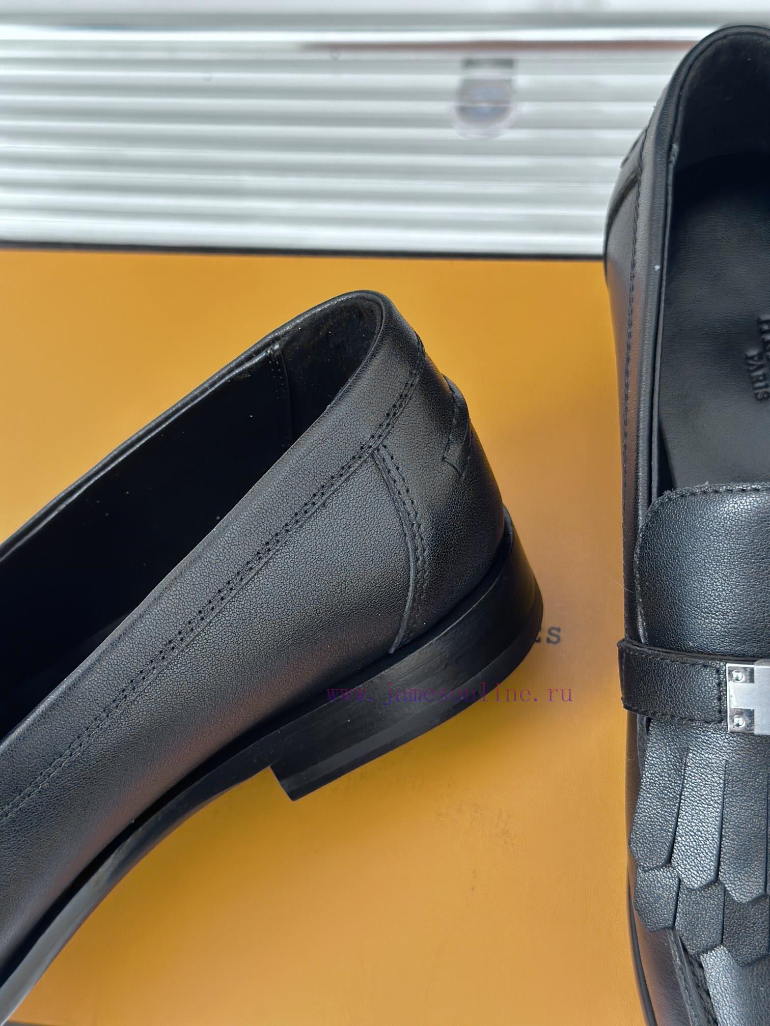Top VersionHerm è S/Herm è S Classic Fringed Kelly Buckle LoafersSuper Versatile Shoe Design Wi kcpm0aes - Image 7