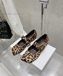 Chloe Coyle's New Shallow Mouth Retro Flat Bottomed Square Toe Mary Jane Single Shoe Ballet Sho tg8ft1so