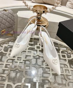 Chanel C Home 2025 Early Spring New Pointed Mary Jane Fashion Single ShoesSingle Shoe Round Squ og7mamu5